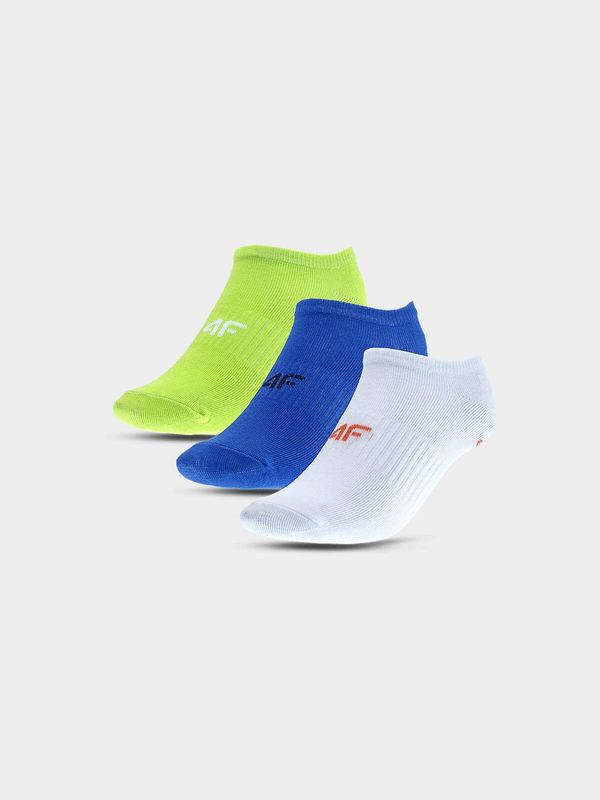 4F Boys' Casual Ankle Socks (3Pack) 4F - Multicolor
