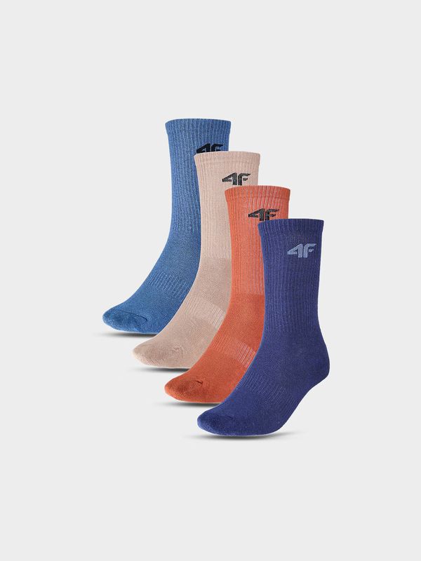 4F Boys' casual socks 4F 4-pack