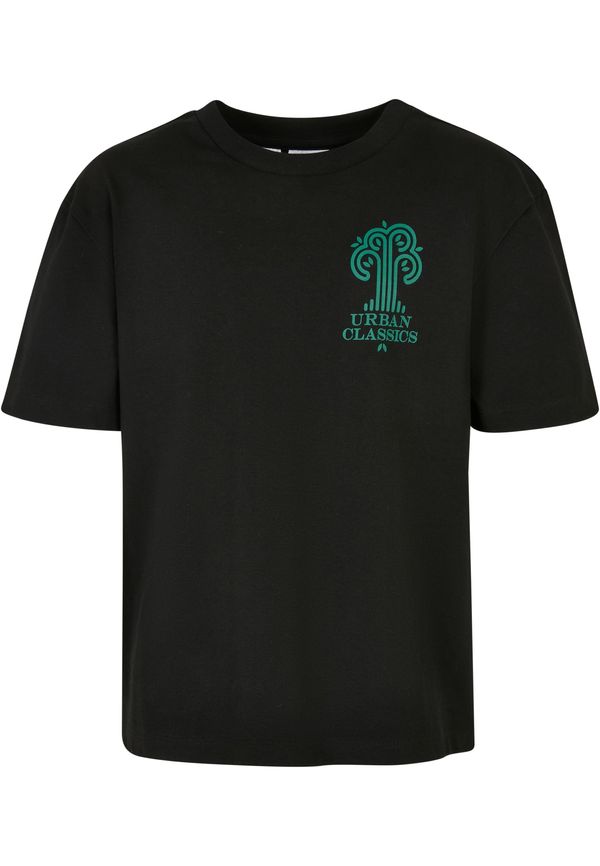 Urban Classics Kids Boys Organic Tree Logo Tee Black
