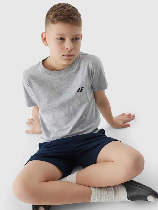 4F Boys' Plain T-Shirt 4F - Grey