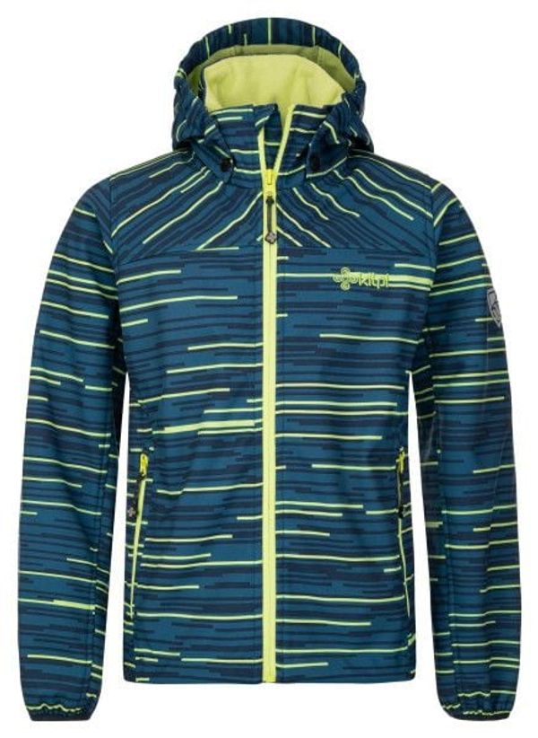 Kilpi Boys' softshell jacket Kilpi RAVIO-JB navy blue