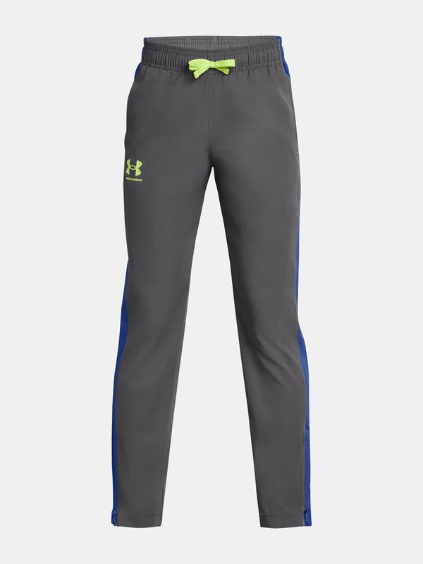 Under Armour Boys' sports pants Under Armour UA Sportstyle Woven Pants-GRY - Boys