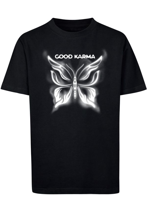 Mister Tee Boys' T-shirt Good Karma Butterfly black