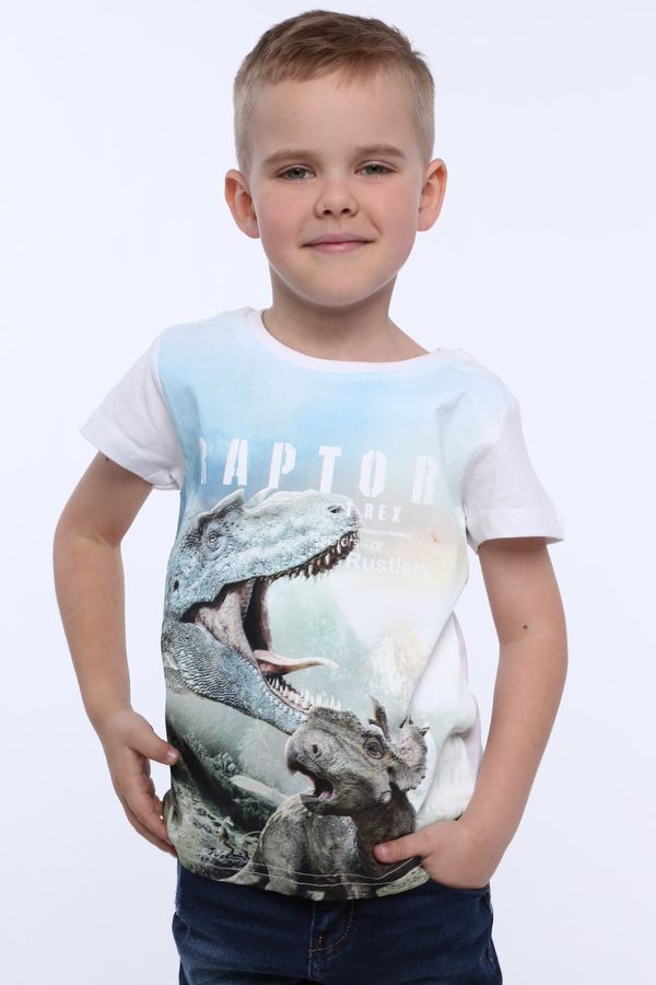 FASARDI Boy's T-shirt with dinosaur