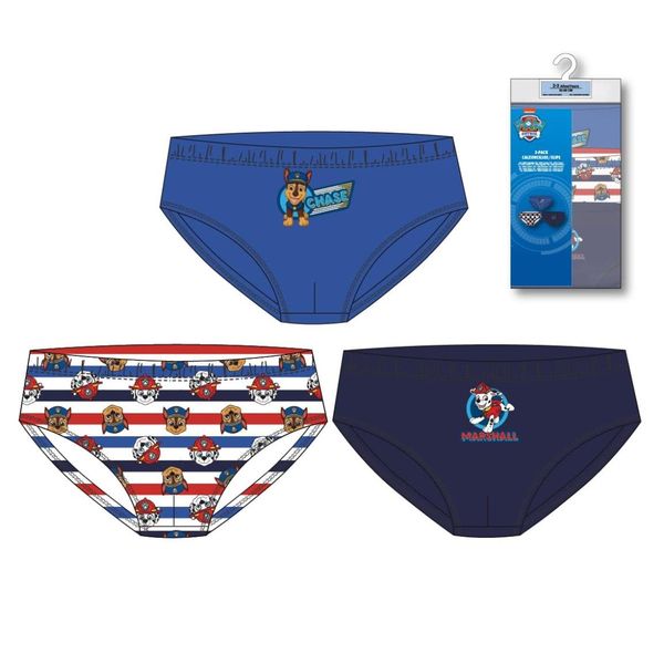 Paw Patrol BOYS' UNDERWEAR SET SINGLE JERSEY 3 PIECES PAW PATROL