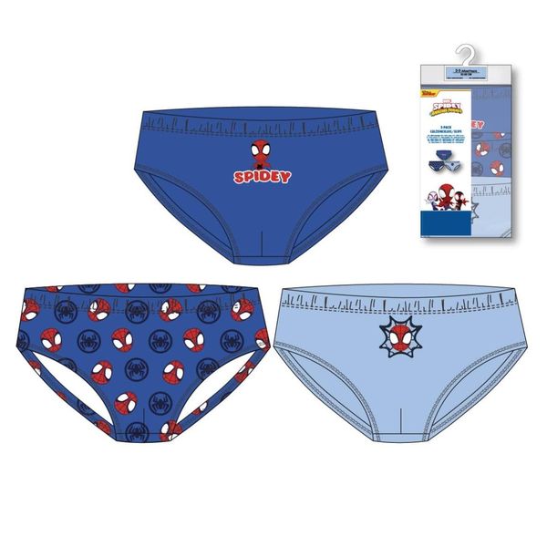 SPIDEY BOYS' UNDERWEAR SET SINGLE JERSEY 3 PIECES SPIDEY