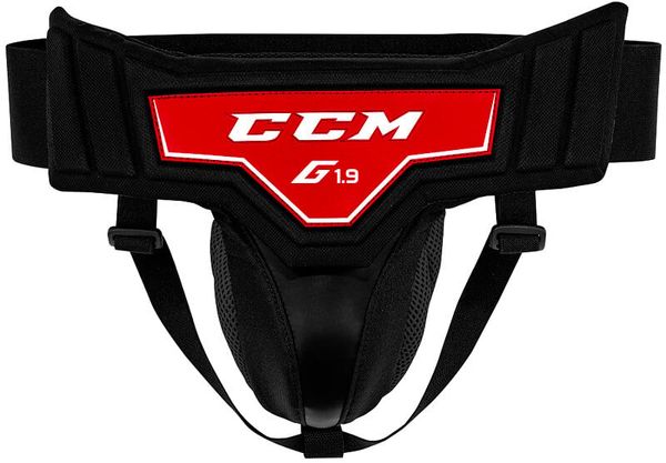 CCM Brankářský suspenzor CCM  1.9 Goalie Black Intermediate