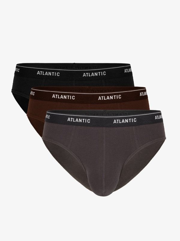 Atlantic Briefs Atlantic 3MP-157 A'3 S-2XL graphite-black-chocolate 088