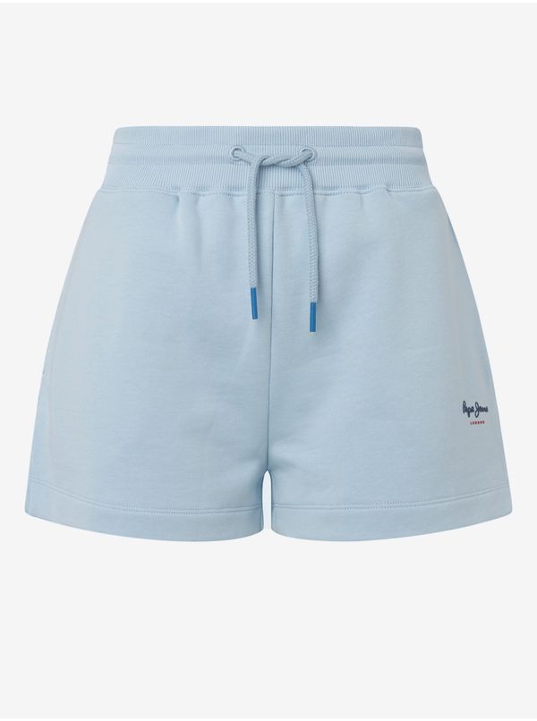 Pepe Jeans Bright Blue Womens Shorts Pepe Jeans Calista - Women