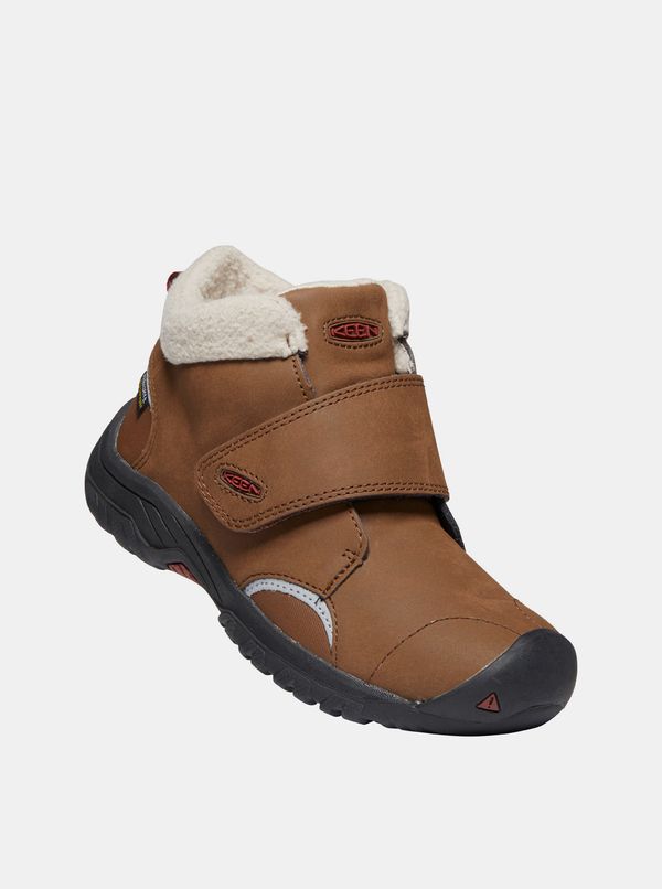 Keen Brown Children's Leather Winter Shoes Keen
