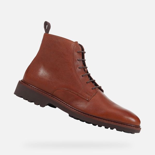 GEOX Brown men's ankle boots Geox Cannaregio - Men's