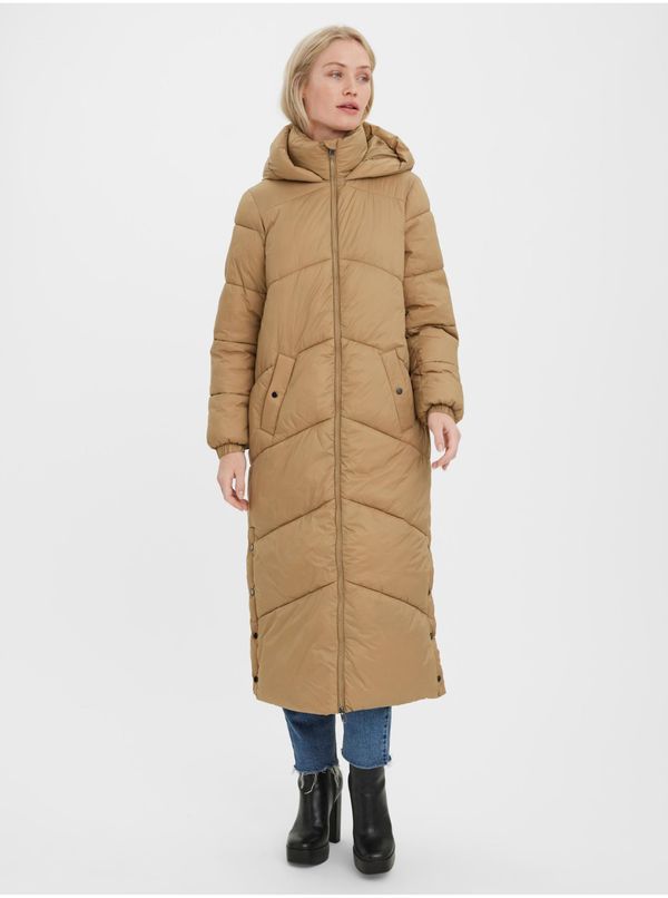 Vero Moda Brown quilted coat VERO MODA Uppsala - Women