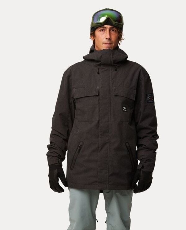 Rip Curl Bunda Rip Curl PINNACLE JACKET  Washed Black