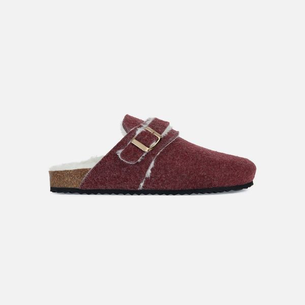 GEOX Burgundy women's slippers Geox Brionia - Women's