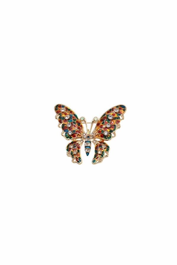 Kesi Butterfly brooch BZ-6 multicolor