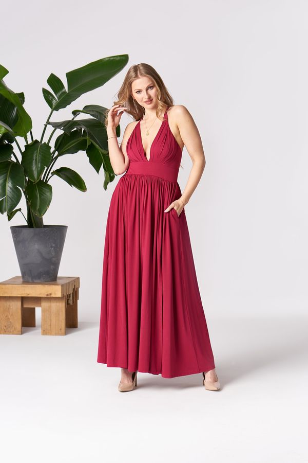 By Your Side By Your Side Woman's Dress Zinnia Scarlet Sage