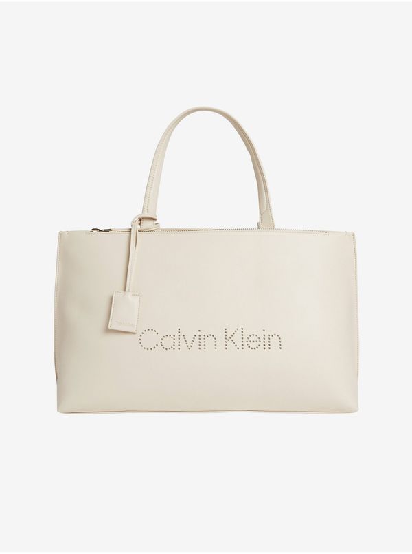 Calvin Klein Calvin Klein Cream Women's Shopper - Women