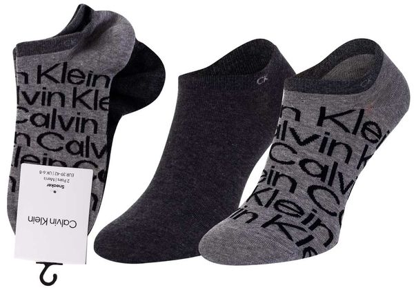 Calvin Klein Calvin Klein Man's 2Pack Socks 701218714004 Grey/Ash