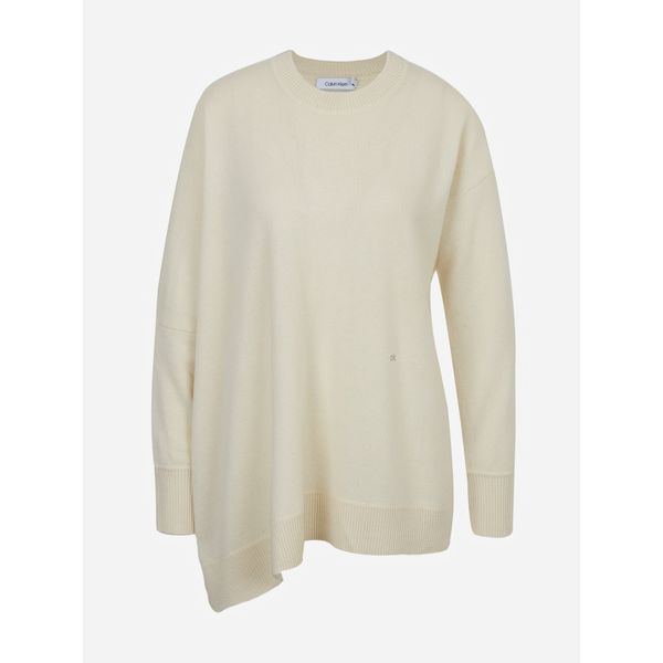 Calvin Klein Calvin Klein Sweatshirt Cashmere Asymetric S - Women