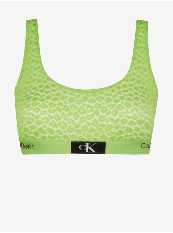 Calvin Klein Calvin Klein Underwear Light Green Women's Lace Bra - Women's