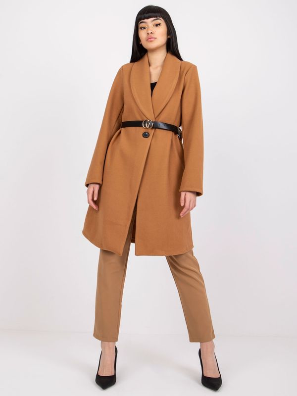 Fashionhunters Camel coat Luna
