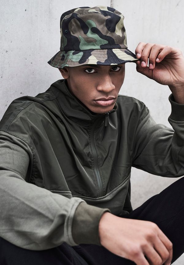 Flexfit Camo Bucket Hat green camo