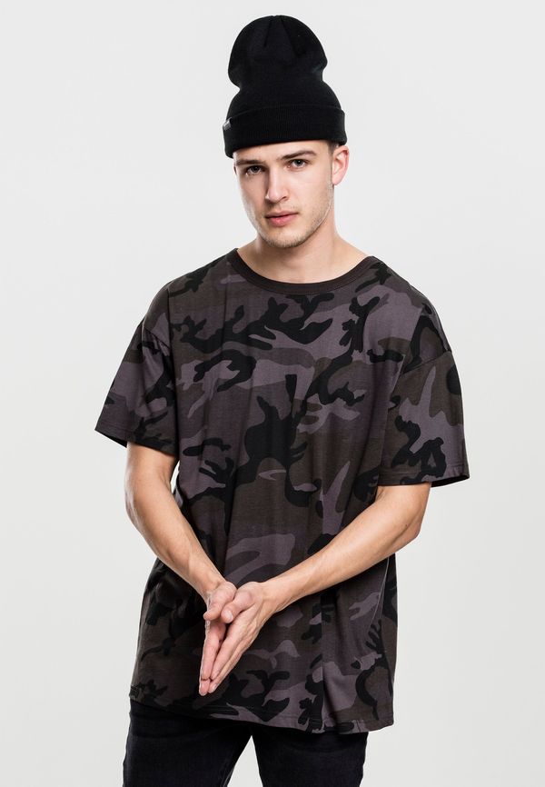 Urban Classics Camo Oversized T-Shirt Dark Masks