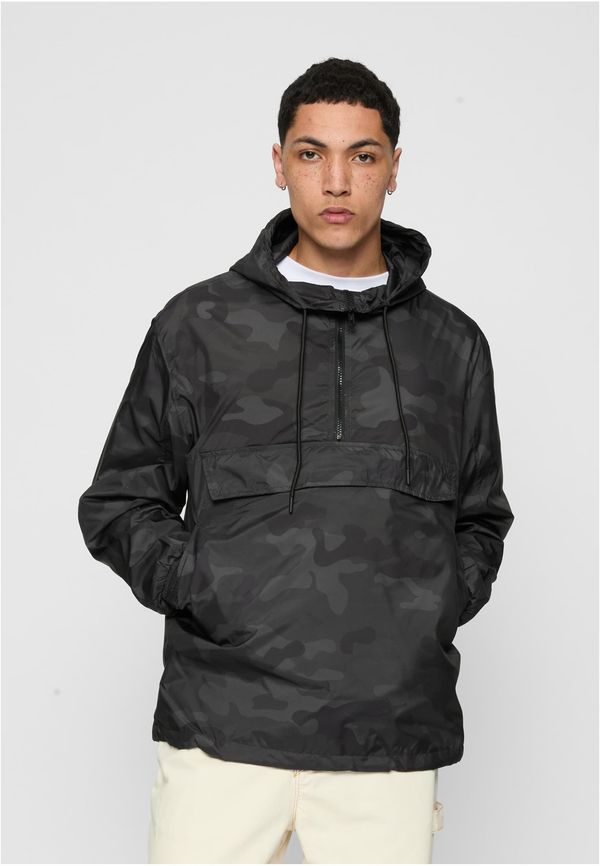 Urban Classics Camo Pull Over Windbreaker darkcamo