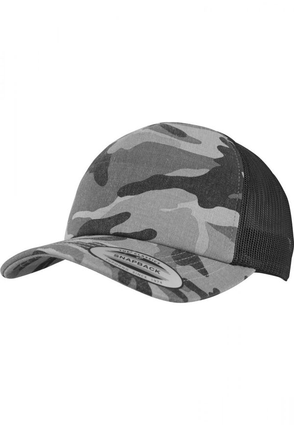 Flexfit Camo Trucker Cap dark camo/blk