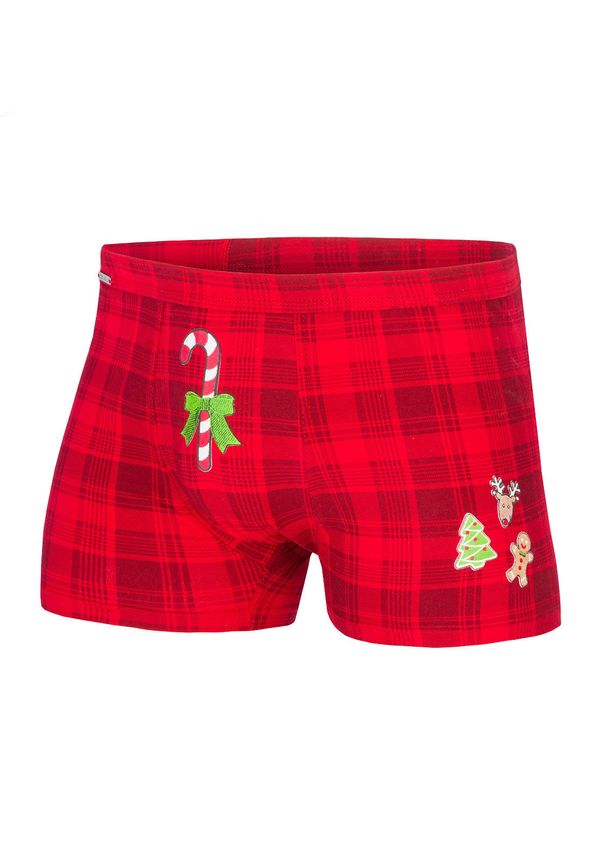 Cornette Candy Cane 017/42 Merry Christmas Red Boxers