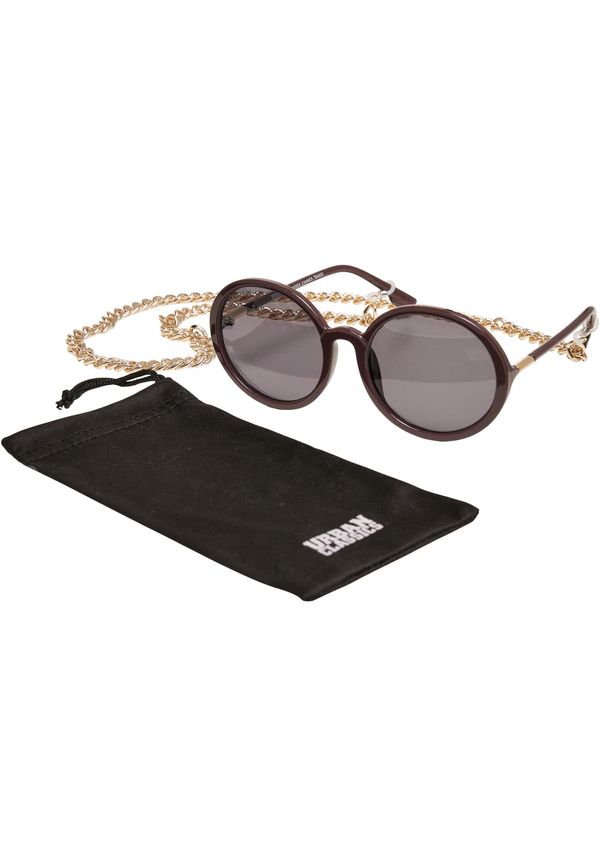 Urban Classics Accessoires Cannes sunglasses with cherry chain