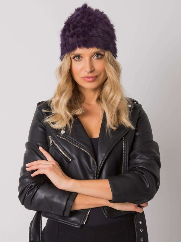 Wool Fashion Italia Cap-AT-CZ-16801.38-Dark Purple
