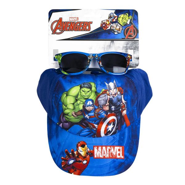 AVENGERS CAP SET OF SUNGLASSES AVENGERS