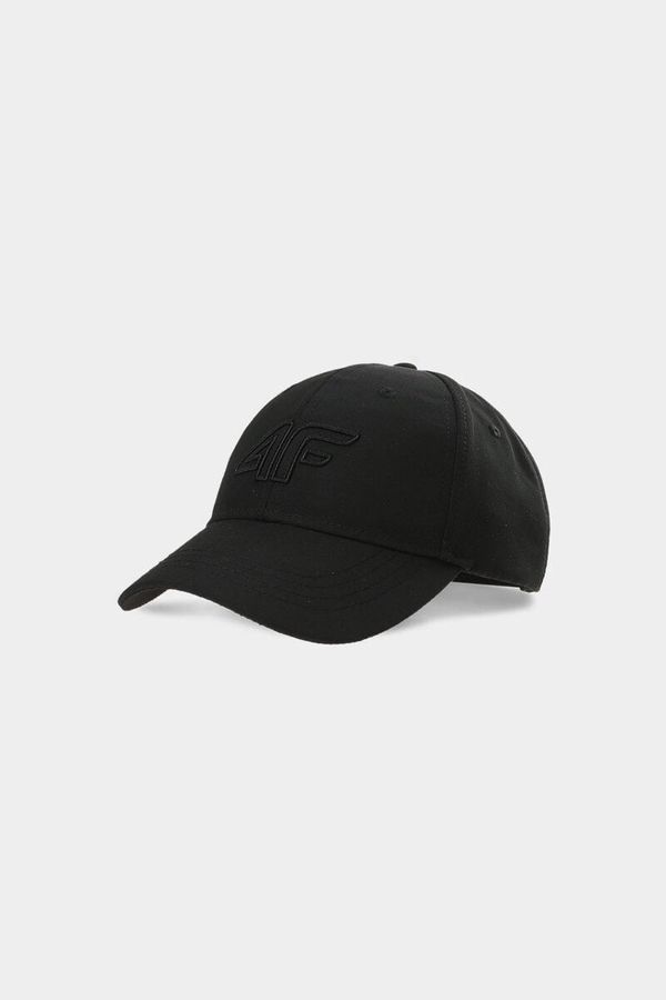 4F Cap With Brim 4F STRAPBACK Unisex Black 4FWAW24