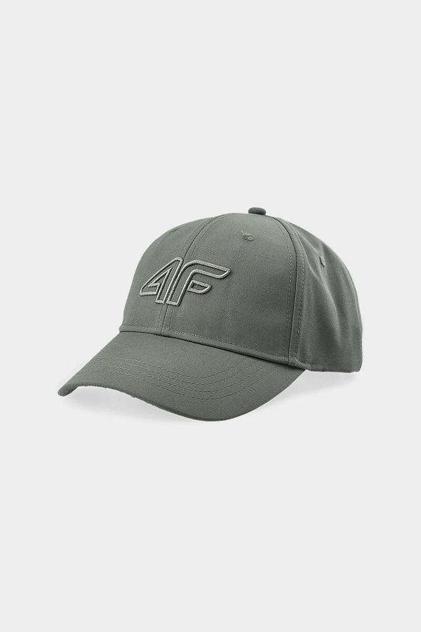 4F Cap With Brim 4F STRAPBACK Unisex Khaki 4FWAW24