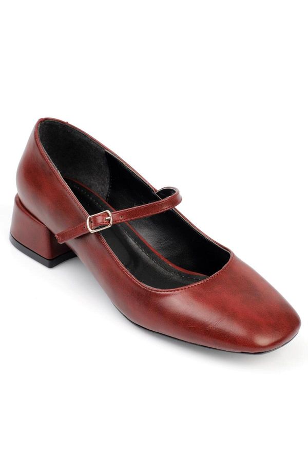 Capone Outfitters Capone Outfitters Capone Flat Toe Strapless Low Heel Women's Shoes