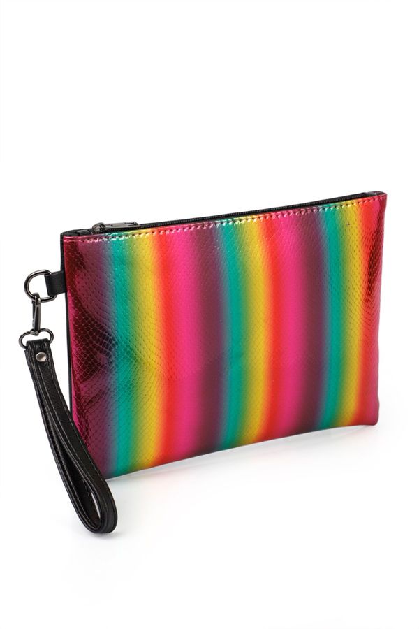 Capone Outfitters Capone Outfitters Paris Women's Clutch Portfolio Colorful Bag