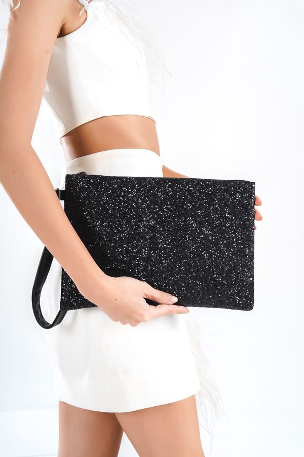 Capone Outfitters Capone Outfitters Sequin Paris 222 Women's Clutch Bag