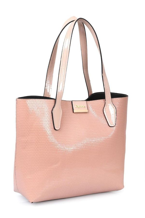 Capone Outfitters Capone Outfitters Shoulder Bag - Pink - Plain