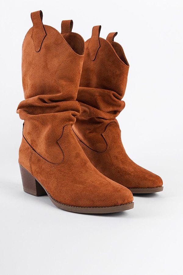 Capone Outfitters Capone Outfitters Suede Pull-On Women's Cowboy Boots