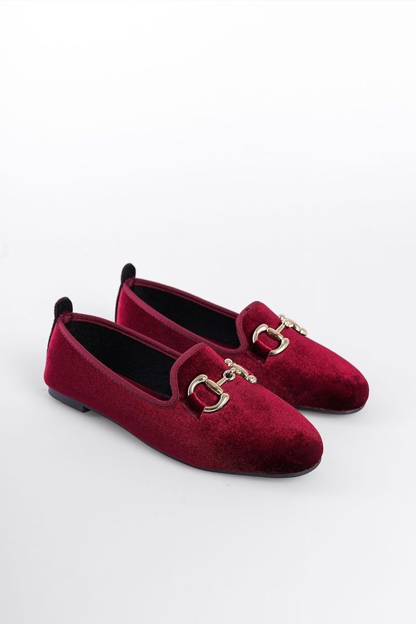 Capone Outfitters Capone Outfitters Velvet Women's Ballerinas