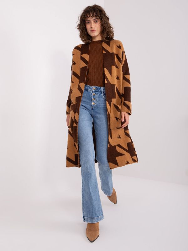 BADU Cardigan-BA-SW-0312.20P-brown