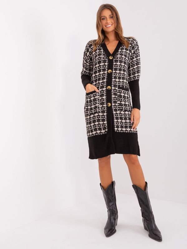 BADU Cardigan-BA-SW-8003.41X-Black