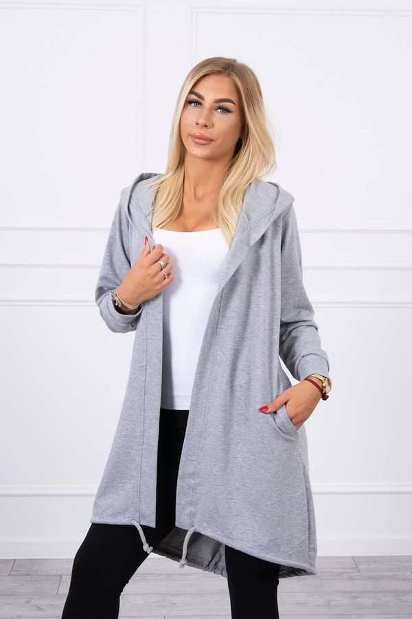 Kesi Cardigan with grey print