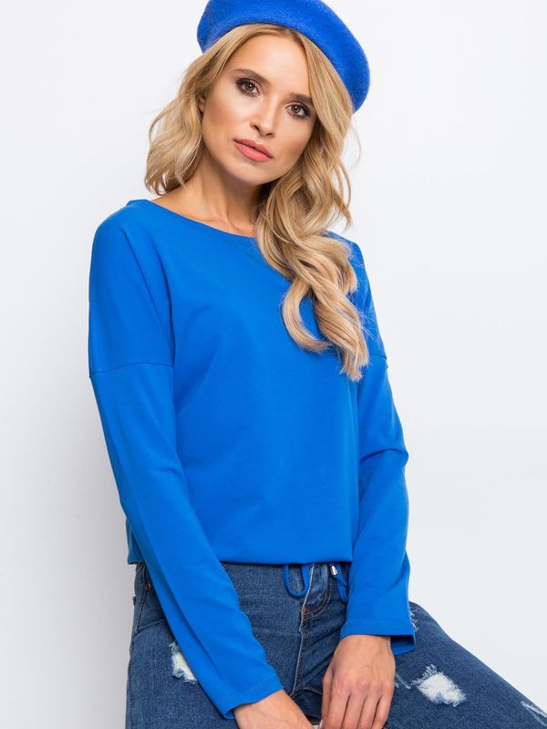 Fashionhunters Carla's blue blouse