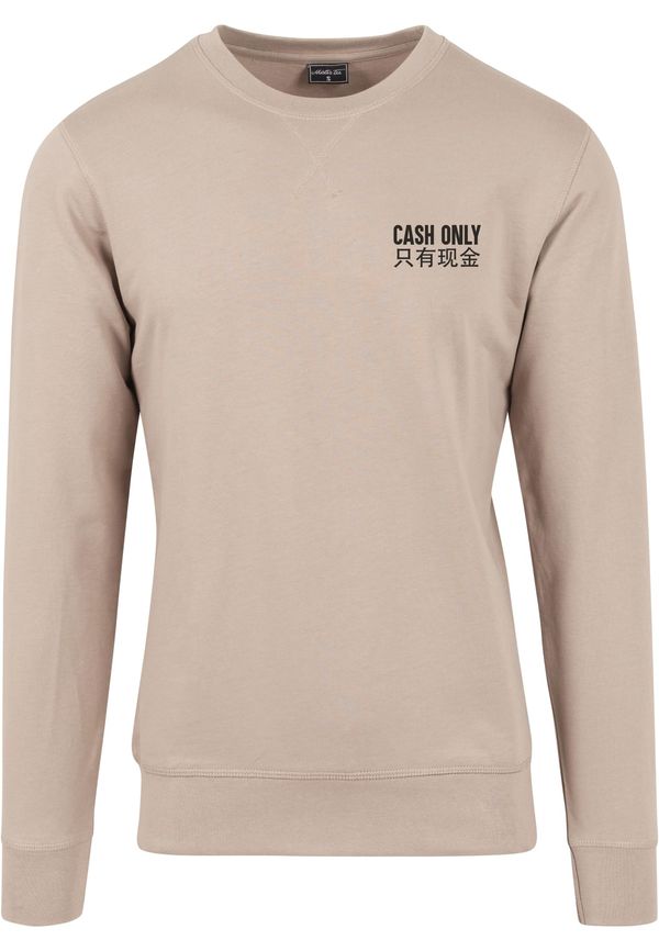 MT Men Cash only Crewneck darksand