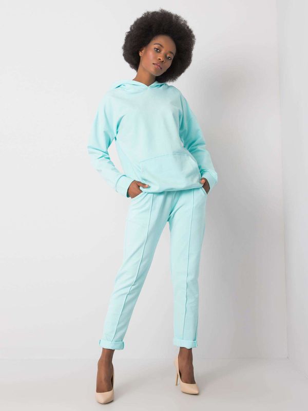 Fashionhunters Casual set RUE PARIS Mint