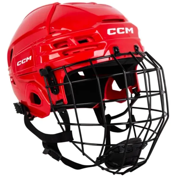 CCM CCM Tacks 70 red Hockey Helmet Combo