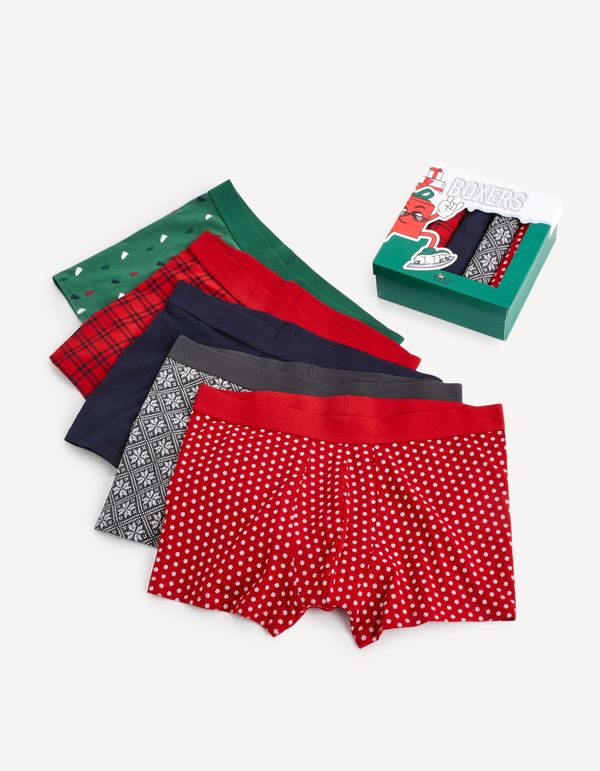 Celio Celio 5-piece Boxer Shorts Gift Pack - Men's