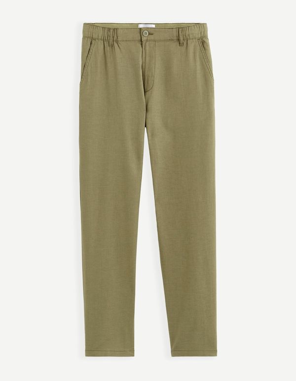 Celio Celio Bolinco Trousers, Linen & Cotton - Mens